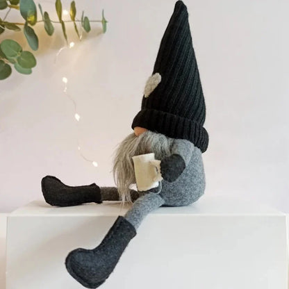 Coffee Gnome Dolls Plush Knitted Decorations