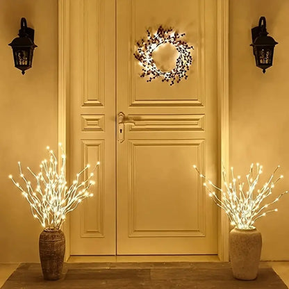 1 PC White Birch Branch Light LED Festive Lights